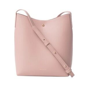 Samara Medium Shoulder Bag Crossbody Adjustable Strap In Peony Vegan Leather